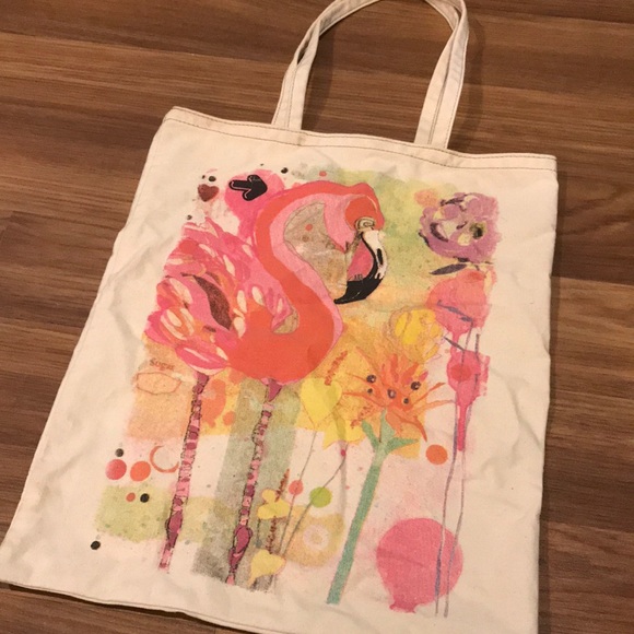 American Eagle Outfitters Handbags - AEO Flamingo Tote Bag